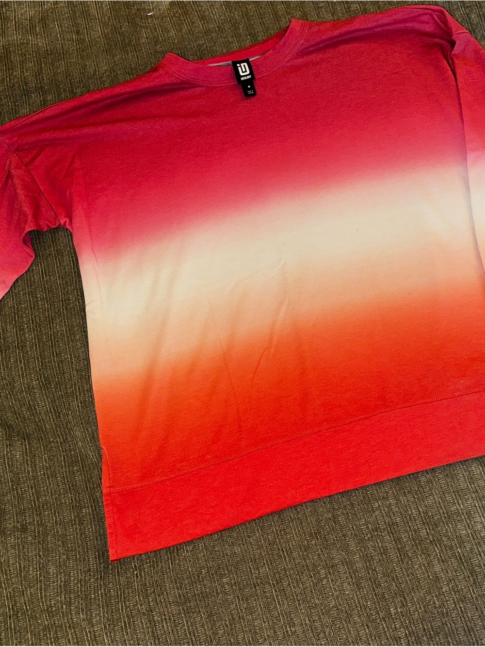 Ideology Ombre Pink to Cream women’s Sweatshirt